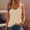 Khaki, variant on Women's Summer Polka Dot Jacquard Spaghetti Strap Cami Top Loose Sleeveless Casual Fashion Blouse Pink XL