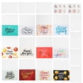 thumbnail image 1 of 1 Set Message Blessing Cards Party Invitation Cards Happy New Year Cards with Envelop, 1 of 6