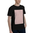 thumbnail image 2 of Bingfone Pink Stripes Men'S Loose Fit Short-Sleeve Pocket T-Shirt, 2 of 7