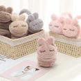 thumbnail image 5 of Boys and girls cute cartoon animal winter earmuffs Soft artificial fur earmuffs, 5 of 5
