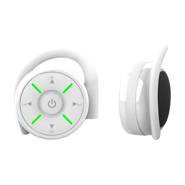 Auriculares estéreo V 5.1 para correr y jugar Blanco