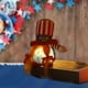 thumbnail image 5 of Adorno de muñeca con sombrero alto iluminado para el Día de la Independencia Muñecas de piernas cortas para el Día de la Independencia, 5 of 5