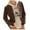 Coffee, variant on toraway Men Suits Set Hounds Tooth Male Winter Coat Jacket Style Fashion Handsome Wool Overcoat Comfortable Warm Soft Hoodie Coat XXL