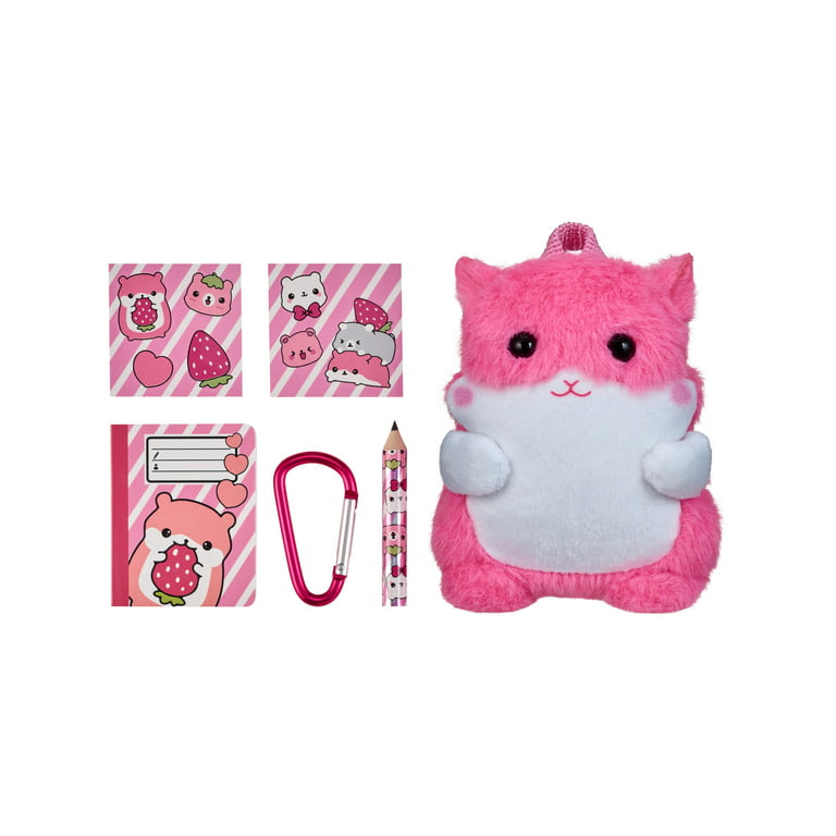 Real Littles S7 Plushie Animal Backpacks with Real Working Mini