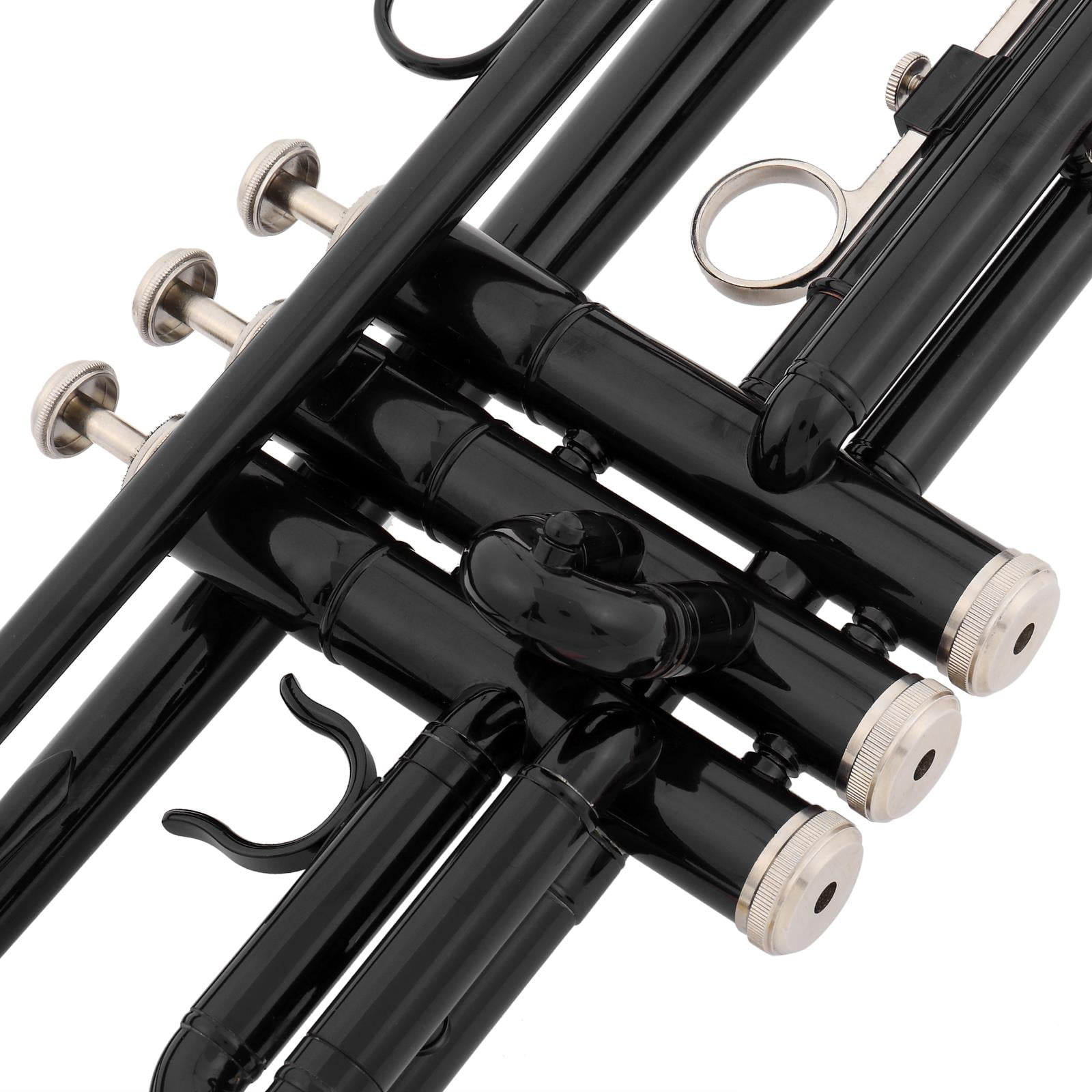 Zimtown Student Bb Trumpet Black Nickel Plating with Mouthpiece