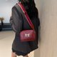 thumbnail image 3 of Bolso Cruzado Hombro para Mujeres Correa Ajustable Cuero PU Con Bolsillo Viajar, 3 of 9
