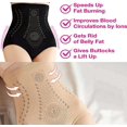 thumbnail image 4 of Ionstech Unique Fiber Restoration Shaper Graphene Honeycomb Tummy Control High, 4 of 5