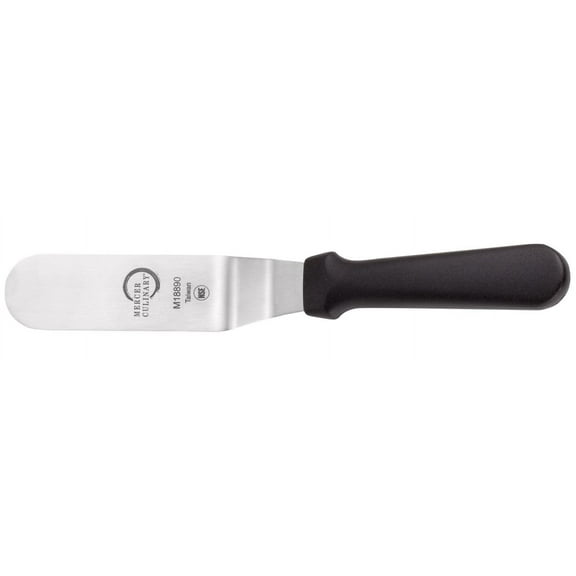 Mercer Culinary Offset Spatula, 6 Inch, Black