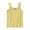 Yellow, variant on Kaemgyyd 3-14 Years Baby Girls Camisole Cotton Soft Breathable Sleeveless Tank Tops Cute Bow Solid Ribbed Undershirts