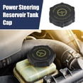 thumbnail image 2 of Unique Bargains Power Steering Oil Fluid Reservoir Tank Cap Cover for Land Rover LR2 2008-2015 97BG-3A006-BA Black, 2 of 6