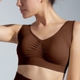 thumbnail image 1 of Sujetadores deportivos Sentuca para mujer (menos de $15) | Ropa interior informal lisa sin aros | Sujetador suave para uso diario, 1 of 4