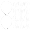 thumbnail image 5 of LOLIPPYY 50pcs White Elastic Barbed Cord with Metal Hooks for Hoodies, Masks, Party Hats, Sewing, Crafts & Projects, 5 of 8