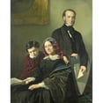 thumbnail image 2 of Jacob Spoel 20x24 Black Ornate Framed Double Matted Museum Art Print Titled: Mrs. A.J. Schmidt-Keiser, Widow of the Painter Willem Hendrik Schmidt (1809-49), the Teacher of Jacob S, 2 of 5