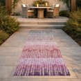 thumbnail image 3 of Addison Rugs Chantille Indoor/Outdoor Transitional Modern Pink Machine Washable Runner Rug, 2'3" x 7'6", 3 of 8