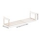 thumbnail image 3 of Estante retráctil para almacenamiento de pantuflas para baño | Organizador de zapatos montado en pared | Estante ajustable de acero inoxidable para zapatos | Colgante para gabinete sin perforaciones, 3 of 6