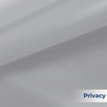 thumbnail image 5 of Yiannan Light Gray PEVA Shower Curtain Liner, Rustproof Grommets, Waterproof, 3 Magnets，36x72, 5 of 7