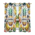 thumbnail image 2 of Fashion Fruits Blackout Curtains Thermal Insulation 63 inch Grommet for Bedroom Living Room Bathroom Kitchen Windows 2 Pack, 2 of 6