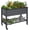 Gray, variant on MUPATER 48" L x 24" W x 32" H Galvanized Steel Raised Garden Bed, Large Metal Elevated Raised Planter Box with Legs & Detachable Black Liner for Backyard, Garden, Balcony, Rustic