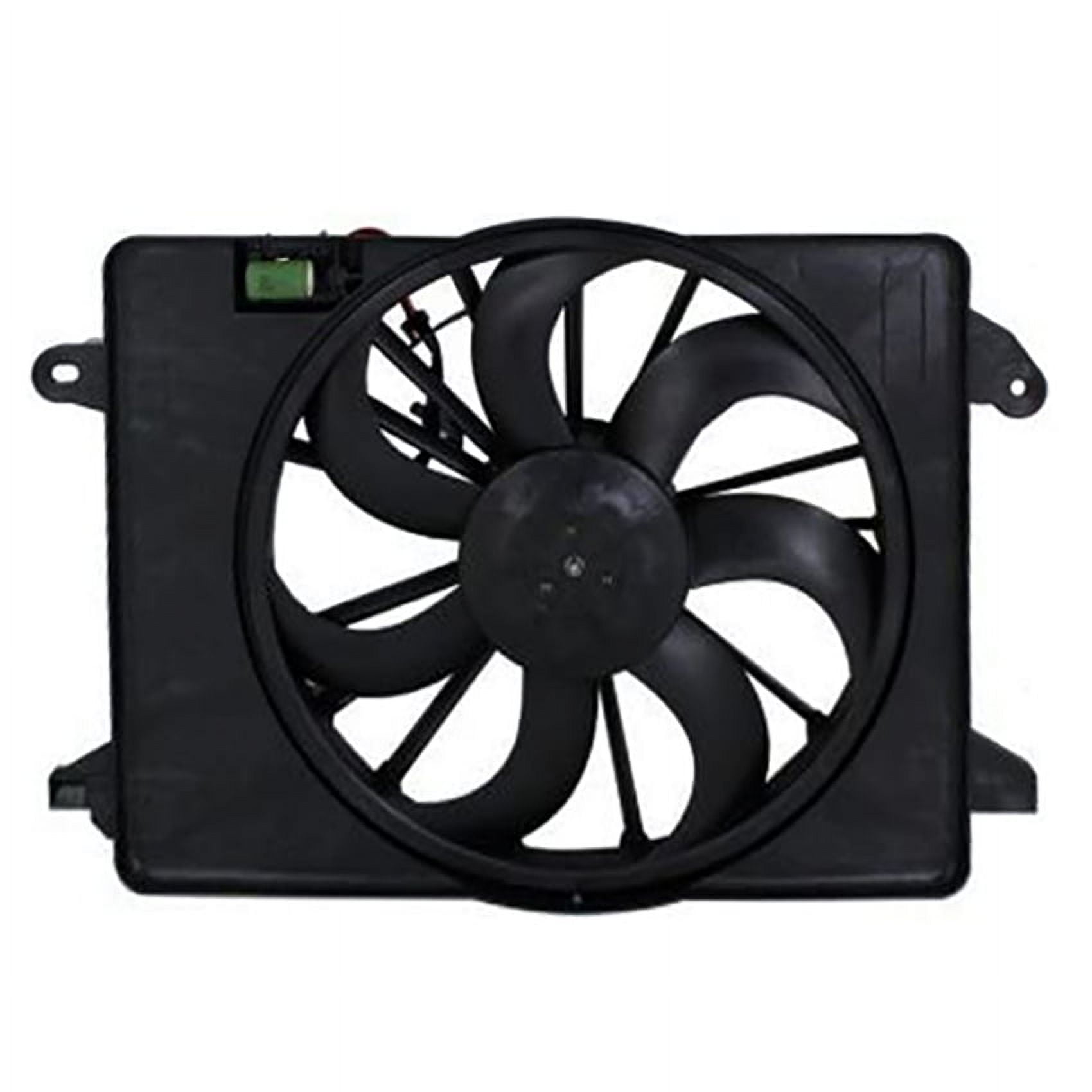 Radiator Cooling Fan & Motor Replacement For 2012-2018 Chevrolet Sonic - Fits GM3115244, 95352380
