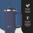 thumbnail image 4 of Contigo Streeterville Tumbler 40oz Indgo Blue Powder, 4 of 4