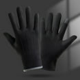 thumbnail image 5 of CAIXIA Womens Gloves Winter Winter Thermal Lined Touchscreen Mittens for Cycling Driving and Outdoor Activities Windproof Cold Weather Gloves,Black, 5 of 5