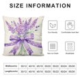 thumbnail image 5 of Chilfamy  Pillow Covers Home Sweet Home Bless This Home Lavender Spring Pillows Decorative Throw Pillows Purple Cushion Case Farmhouse Decor for Couch Sofa, 5 of 5