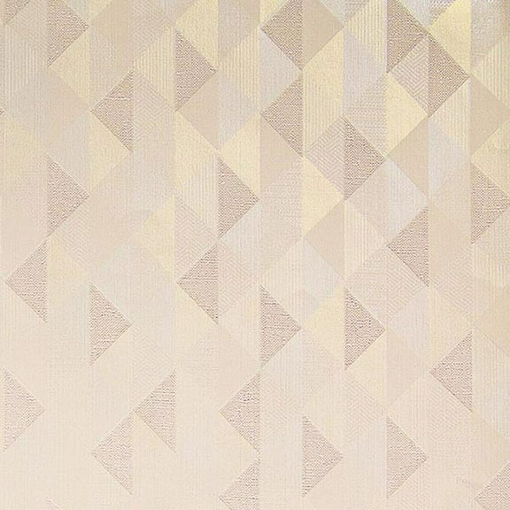 Decorline Ethan Gilver Triangle Wallpaper, 20.5-in by 33-ft, 56.38 sq. ft