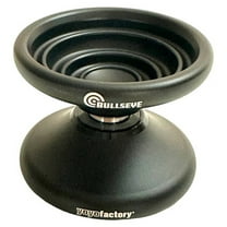 YoYoFactory Bullseye Yo-Yo - Mono-Metal Fingerspin YoYo (Black)
