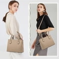 thumbnail image 2 of Bolso de mano CHICAROUSAL Monederos de piel tipo bandolera cc Khaki, 2 of 7
