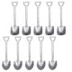 thumbnail image 3 of 20 Pcs Espresso Spoon Mini Scoop Spoon Novelty Coffee Spoon Shovel Coffee Spoon Latte Spoon, 3 of 3