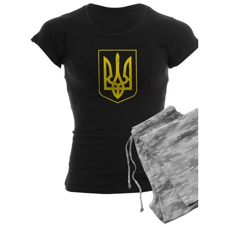 

CafePress - Ukraine Coat Of Arms Pajamas - Women s Dark Pajamas