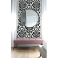 thumbnail image 3 of NextWall  Black Damask Peel and Stick Removable Wallpaper - 20.5 in. W x 18 ft. L, 3 of 9