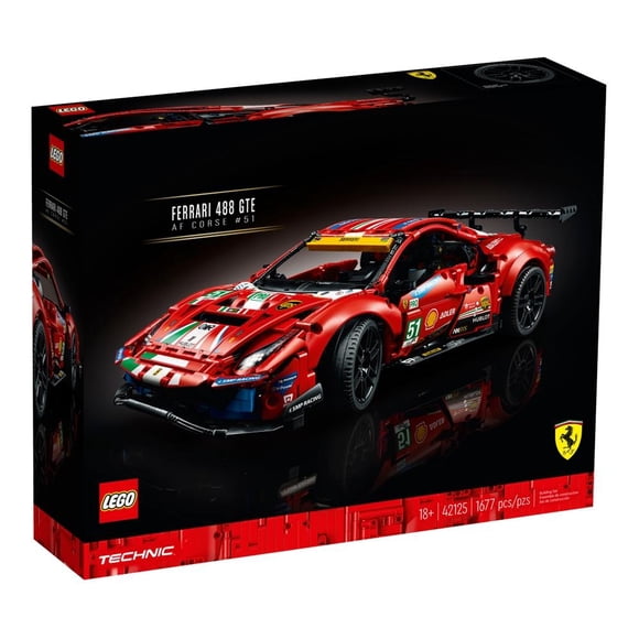 Set LEGO Technic Ferrari 488 GTE AF Corse #51