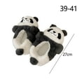 thumbnail image 7 of Warm Winter Slippers for Women Home Shoes Casual Animal Cartoon Nonslip Plush Slippers Furry Panda Slippers for Winter Girls , 27cm, 7 of 7