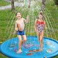 thumbnail image 3 of Baohd Kids Outdoor Sprinkler Mat Inflatable Play Water Pad for Infant Children Summer Sprinkle Toy Mat, 3 of 7