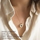 thumbnail image 3 of EManco-collar de corazón personalizado con grabado láser para mujer y hombre, gargantilla de acero inoxidable con patrón, regalos de Bisutería, 3 of 4