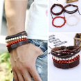 thumbnail image 3 of Juego de pulsera de cuentas de oración budista hecha a mano, accesorio de joyería Unisex, 4 Uds., 3 of 7