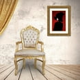 thumbnail image 3 of Sumimoto, Suguru 11x14 Gold Ornate Wood Framed with Double Matting Museum Art Print Titled - Red World, 3 of 4