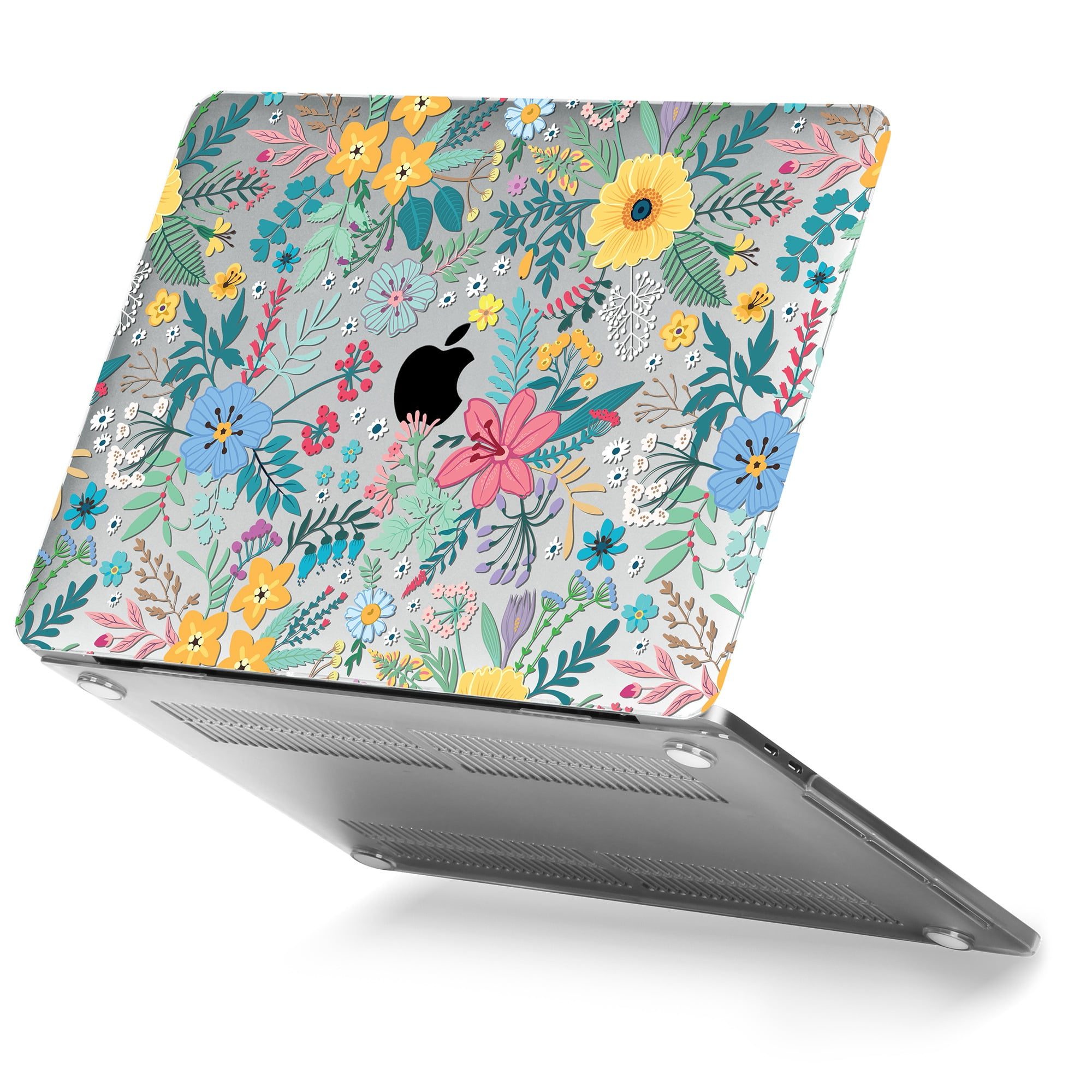 Fintie Case for MacBook Pro 13 - Snap On Hard Shell Cover for MacBook Pro 13 Inch A2159 A1989 A1706 A1708 with/Without Touch Bar and Touch ID Floral White 2019 2018 2017 2016 Release Fintie Case for MacBook Pro 13 - Snap On Hard Shell Cover for MacBook Pro 13 Inch A2159 A1989 A1706 A1708 with/Without Touch Bar and Touch ID Floral White 2019 2018 2017 2016 Release