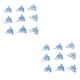 thumbnail image 4 of Paquete de 50 botones de sujetadores Billuyoard Color mezclado Azul Cielo 2Conjunto, 4 of 6