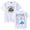 White, variant on Milo J La Vida Era Mas Corta Merch Unisex T-Shirt, Casual Crewneck Short Sleeve Fashion Tee for Men and Women