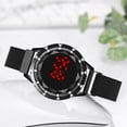 thumbnail image 3 of PVCS Montre Mode pour Femmes Horloge Acier Inoxydable Décontractée Robe Poignet Cristal Bijoux, 3 of 4