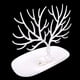 thumbnail image 3 of Soporte para collar, soporte para pulsera/organizador de joyas/árbol de joyería, cuernos de ciervo decorativos, diseño de árbol (blanco) WD.WDQZL Hogar, 3 of 9