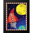 thumbnail image 2 of Grey, Jace 19x24 Black Modern Framed Museum Art Print Titled - Rockets, 2 of 5