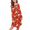 Red Christmas Reindeer, variant on Oudiya Girls Long Sleeve Nightgowns Soft Print Pajamas Sleepwear Nighties for Kids 4-12