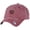 Red, variant on Unisex Embroidered Adjustable Low Profile Baseball Dad Cap Hat, Cute But Psycho, Burnt Orange