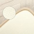 thumbnail image 4 of Unique Bargains Geometric Pattern Bathroom Mat Absorbent Non-Slip Bath Rug Khaki 16" x 24", 4 of 7