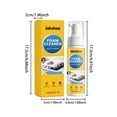 thumbnail image 3 of 4-in-1 Multi-enzyme Foam Cleaner New Foam No-rinse Cleaner Easy Rinse No Residue Deep Penetrating Foam Action Removes Organic Buildup Enzyme Foam Cleaner for Toilet & Sink.150ml, 3 of 9
