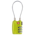 thumbnail image 1 of Under 10 Faucets Mini Approved Cable Luggage Lock 3 Digit Combination Password Lock Padlock 3 Digit Cable Lock for Travel Baggage Suitcase Gym Lockers, 1 of 9