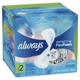 thumbnail image 4 of Always Infinity FlexFoam Pads, Unscented, Size 2, 16 Ct, 4 of 11